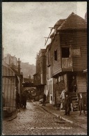 RB 1196 -  Early Postcard - Folkestone Fish Market - Kent - Folkestone