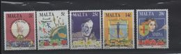 LOT 534  - MALTE   N°   924/928  ** - L. PASTEUR - MAINS - Cote 6 € - Louis Pasteur