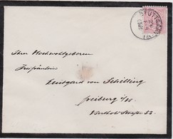 WURTEMBERG   LETTRE DE STUTTGART POUR FREIBURG - Storia Postale