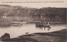 CPA - AK Lac Gour De Tazenat Flotille A Charbonnières Les Vieilles Saint Angel Combronde Manzat Riom Auvergne Puy Dome - Manzat