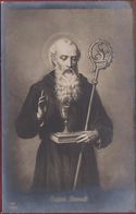 Old Card Postcard Saint Benoit Heilige Benedictus Van Nursia Benedetto Da Norcia Monte Cassino Benito - Santos