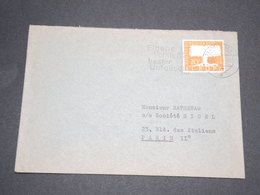 SARRE - Enveloppe Pour Paris En 1958 -  L 13784 - Lettres & Documents