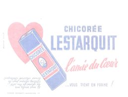 Buvard LESTAEQUIT Chicorée LESTARQUIT L'amie Du Coeur Vous Tient En Forme! - Café & Thé