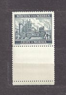 Bohemia & Moravia Böhmen Und Mähren 1939 MNH ** Mi 34 Sc 36 Cities And Castles I. Städte I. Leerfeld, Coupon - Neufs