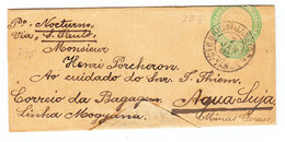 Brazil SHIP POST PER NOCTURNO OLD NEWSPAPER WRAPPER - Postal Stationery