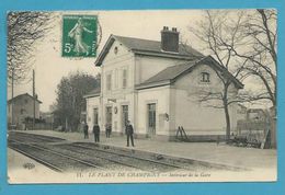 CPA - Chemin De Fer Gare LE PLANT DE CHAMPIGNY 94 - Champigny Sur Marne