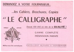 Pa L C/Buvard Papeterie Le Calligraphe  (Format 21 X 15) (N= 1) - Papeterie