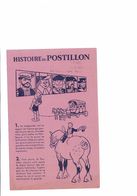 BUVARD  HISTOIRE DU POSTILLON - V