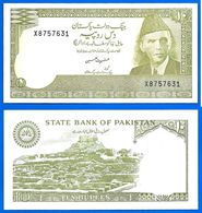 Pakistan 10 Roupies 1983 Neuf UNC Prefix X Remplacement Note Replacement Sign Israt Hussain Que Prix + Port Rupees - Pakistan