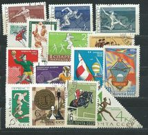 RU014    RUSSIA  Avvenimenti Sport Vari   15 V.  -  Usato - Collections