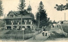 Buffet Restaurant Et Hotel Des Eloyes Sonnenberg Sur Saint Imier Circulee En 1905 - Saint-Imier 