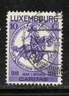 Luxembourg 1934 10 + 5c John The Blind Issue #B60 - Used Stamps