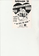 CARTE POSTALE SIGNEE  SCABER ET ROMAN - SALON BD ANGOULEME 1988 - Otros & Sin Clasificación