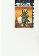 CARTE POSTALE COULEUR  SALON BD ANGOULEME - CREATEUR MEZIERES -GRAND PRIX 1984 - Andere & Zonder Classificatie