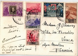 Cp Pour La France 1950 - Lettres & Documents