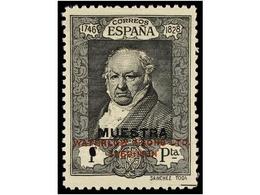 498 * ESPAÑA. Ed.499/513. SERIE COMPLETA (solo El Goya) Con Habilitación <B>MUESTRA,</B> Waterlow And Sons Y Pequeño Tal - Autres & Non Classés