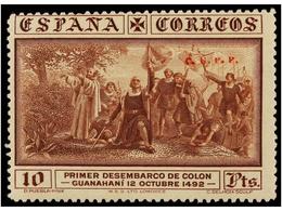 502 * ESPAÑA. Ed.531/46H. SERIE COMPLETA <B>HABILITACIÓN C.U.P.P.</B>, Sello De 25 Cts. Leves Manchas Del Tiempo. Cat. 3 - Autres & Non Classés