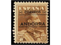 949 * ANDORRA. Ed.1/14. SERIE COMPLETA, Centrajes Habituales De La Emisión. Cat. 645€. - Autres & Non Classés