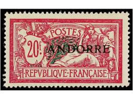 986 * ANDORRA: ANDORRA FRANCESA. Ed.1/23. SERIE COMPLETA. Muy Bonita. Cat. 1.300€. - Otros & Sin Clasificación