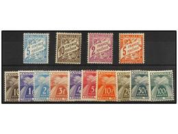 995 * ANDORRA: ANDORRA FRANCESA. Ed.T-17/20, 32/41. SERIES COMPLETAS. Muy Bonitos. Cat. 160€. - Altri & Non Classificati