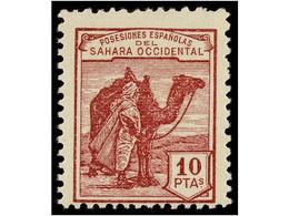 1252 ** COLONIAS ESPAÑOLAS: SAHARA. Ed.1/12. SERIE COMPLETA, Numeración A.000.000. MAGNÍFICA. Cat. 540€. - Autres & Non Classés