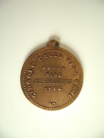 1958 Coppa  Nino De Filippis   CICLISTA   CIRCOLO DELLA VELA BARI  CANOA REMI REGATA SPORT MEDAGLIA MEDAL - Rudersport