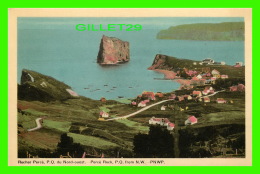 PERCÉ, QUÉBEC - VUE DU ROCHÉ PERCÉ DU NORD-OUEST - PECO - PNWP - - Percé