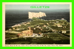 PERCÉ, QUÉBEC - ROCHÉ PERCÉ VUE DU MT. STE ANNE - PSA - PECO - - Percé