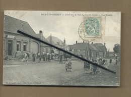 CPA Entièrement Décollée -  Bertincourt  -  ( Chef Lieu De Canton Pas De Calais ) - La Poste - Bertincourt