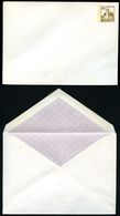 Bund PU108 A1/005a Privat-Umschlag HELLBLAUVIOLETTE WELLENFÖRMIGE RAUTEN ** 1977 - Private Covers - Mint