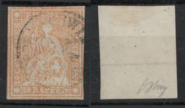 SVIZZERA - HELVETIA - (Vedere Fotografia) (See Photo) - 1962-81 - 20r Arancio Sottile - Used Stamps