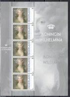 Nederland  2013  Koningin Wilhelmina    Royalty  Sheetlet    Postfris/mnh/sans Charniere - Neufs