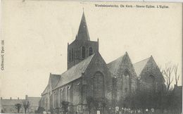 Westnieuwkerke.  De Kerk   -   1907 Naar   Gand - Staden