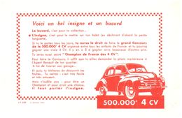 V R/ Buvard Voiture 4 Ch Renault (N= 3) - Automobil