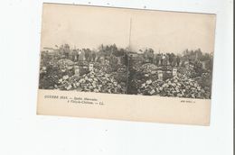 GUERRE 1914 SPAHIS MAROCAINS A VITRY LE CHATEAU (CARTE STEREOSCOPIQUE) - Vitry-la-Ville