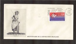 BC2 - FRANCE -  BICENTENAIRE De La REVOLUTION - 28juin1989 Sur PO 2560 - NOLAY - - Rivoluzione Francese