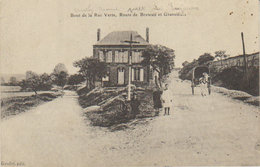 1914 Conty  " Bout De La Rue Verte ,route De Breteuil Et Granvilliers " - Conty