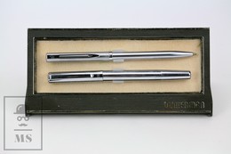 Vintage Waterman France Fountain Pen And Ballpoint Set - Vulpen