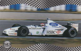 UK   Phonecard - SportsCall Remote Memory - F1 Race Cars - Superb Mint Condition - Emissions Entreprises