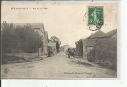 BETHENIVILLE     Rue De La Gare    Edition Des Comptoirs Français - Bétheniville