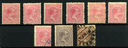 2133-Cuba Nº 130/9 - Cuba (1874-1898)