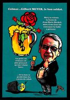 CPM Colmar Jihel Tirage Signé Numéroté En 30 Ex. Caricature Satirique Bière Meyer - Colmar