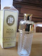 Flacon Vide  Et Sa Boîte Carton  D Origine L Air Du Temps Nina Ricci  Atomiseur  108 Ml - Frascos (vacíos)