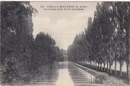 CPA N°25 Dept 91 CHILLY MAZARIN Le Canal Pris De La Nymphée - Chilly Mazarin