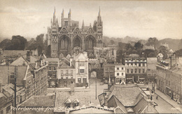 CAMBS - PETERBOROUGH - FROM ST JOHN'S CHURCH TOWER  Ca179 - Huntingdonshire