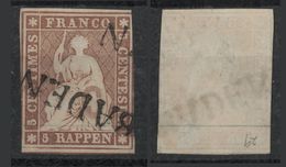 SVIZZERA - HELVETIA - (Vedere Fotografia) (See Photo) - 1962-81 - 5r Bruno Arancio (filo Verde) - Used Stamps