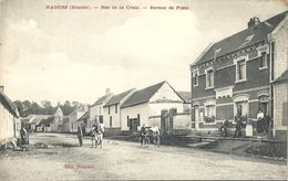 CPA Naours Rue De La Croix Bureau De Poste - Naours