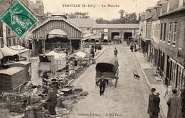 76 Yerville. Le Marché - Yerville