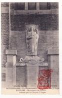 Postkaart Roeselare Stadhuis - Vredesmonument Beeldhouwer Jules Lagae / Aartsengel Michael - Roeselare