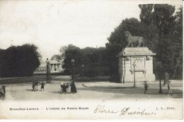 BRUXELLES-LAEKEN ENTREE DU PALAIS ROYAL - Laeken